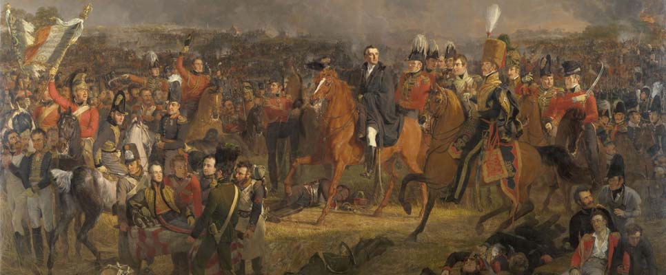 Pieneman, Die Schlacht von Waterloo